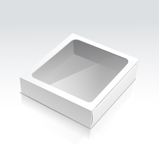 Box with Transparent Window