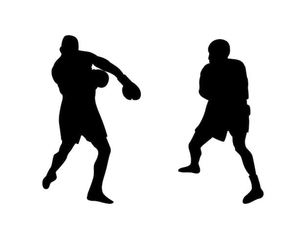 Boxers Silhouette