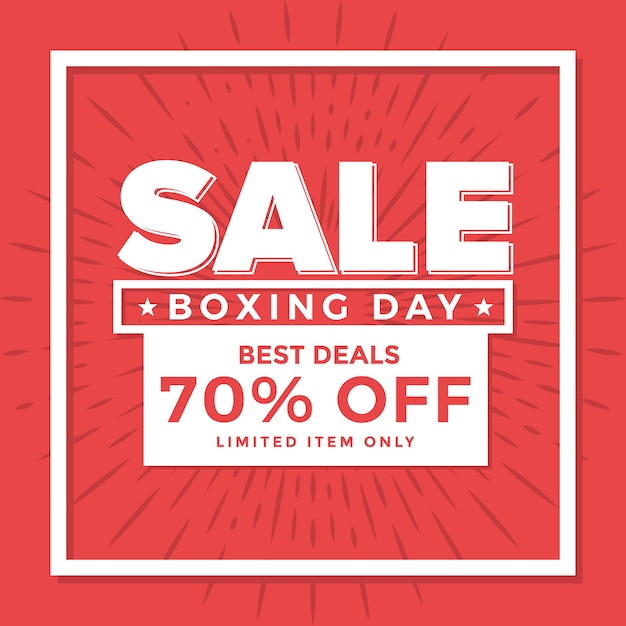 Boxing Day Sale Banner