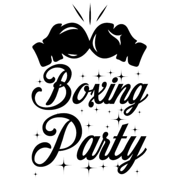 Boxing Day T-shirt Design Vector