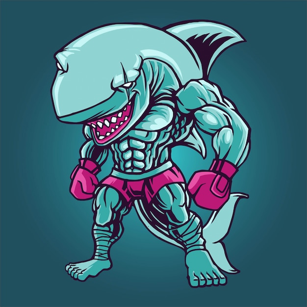 boxing shark fighter