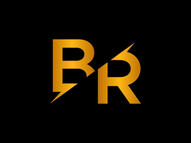 br logo design