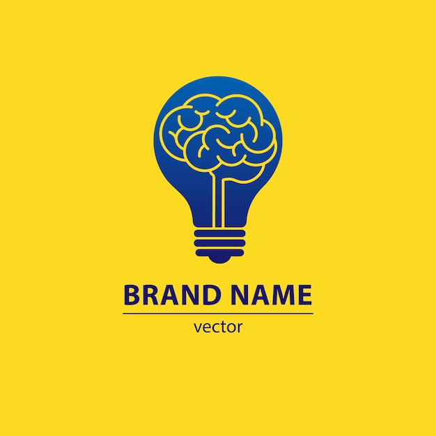 Brain Logo Template