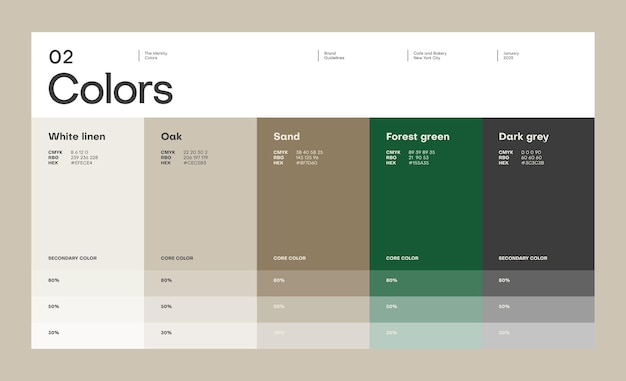 Vector brand identity guideline template to create visual identity of cafe coffee shop or restaurant