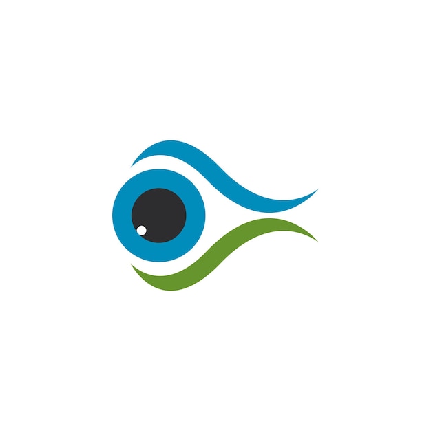 Branding Identity Corporate Eye Care vector logo design