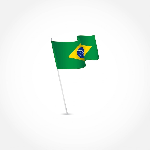 Brazil independence day template. 