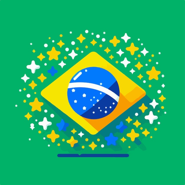 Vector brazil independence day