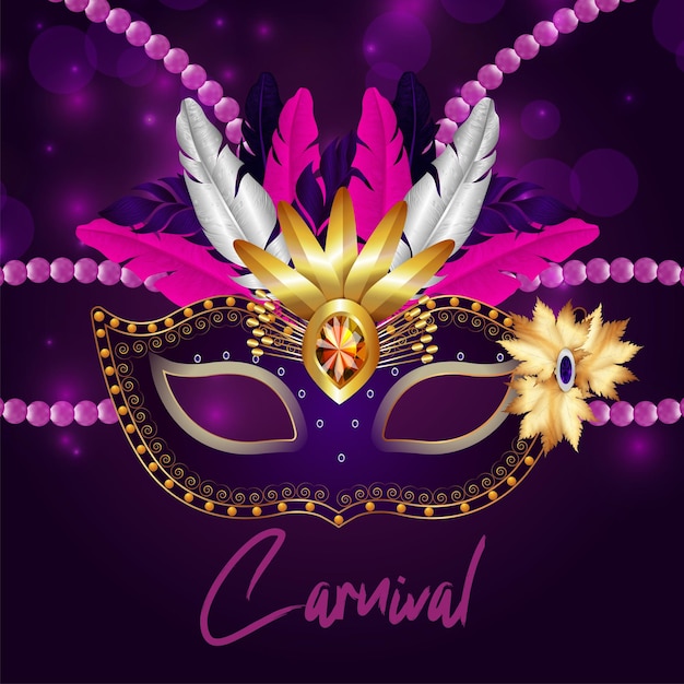 Brazilian festival carnival background