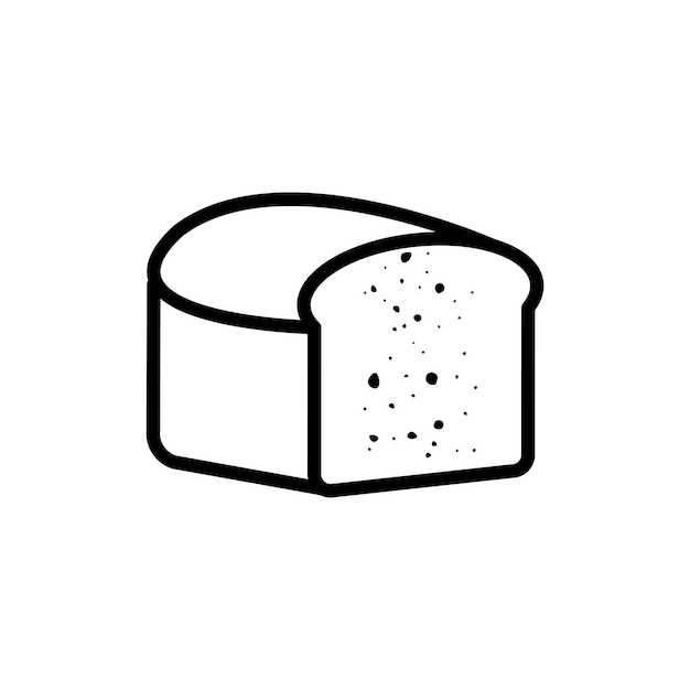 bread icon vector design templates