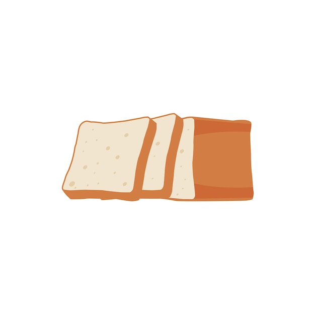 Bread icon vector