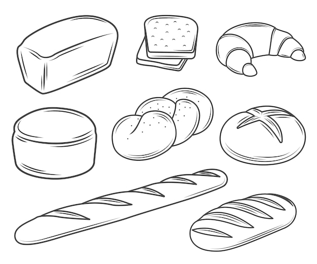 Bread illustrations