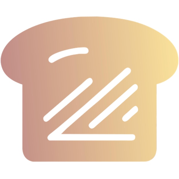 breadyummy icon colored shapes gradient