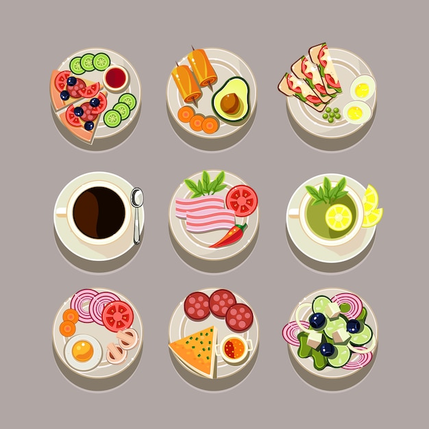 Breakfast Concept With Fresh Food