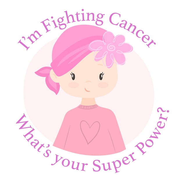 Breast Cancer awareness banner illustration. Pink October month female healthcare campaign