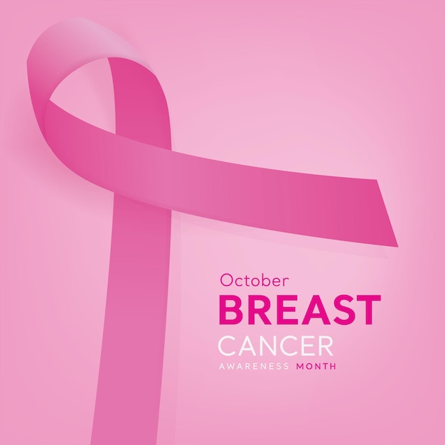 Breast cancer awareness campaign background