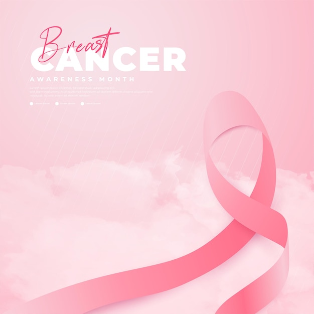 Breast Cancer Awareness Month suitable for backgrounds banners posters and others