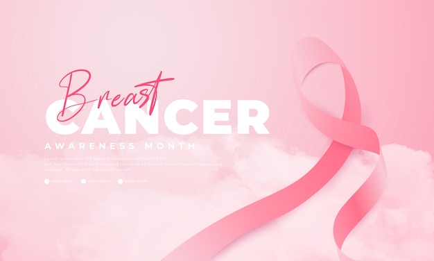 Breast Cancer Awareness Month suitable for backgrounds banners posters and others