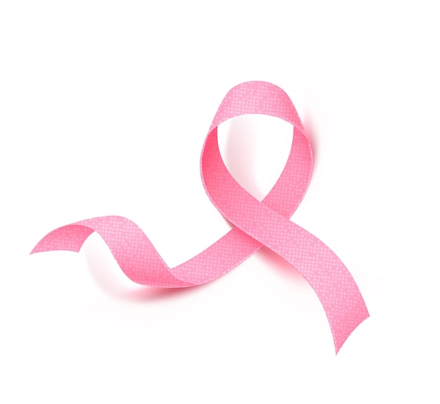 Breast cancer awareness poster illustration