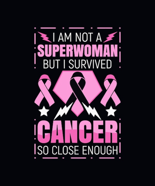 Breast Cancer Awareness Quotes Tshirt Design for Print on Demand Site and Shirt Business