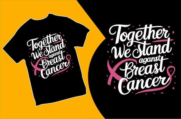 Vector breast cancer awareness t shirt design breast cancer t shirt design bundle cancer t shirt design