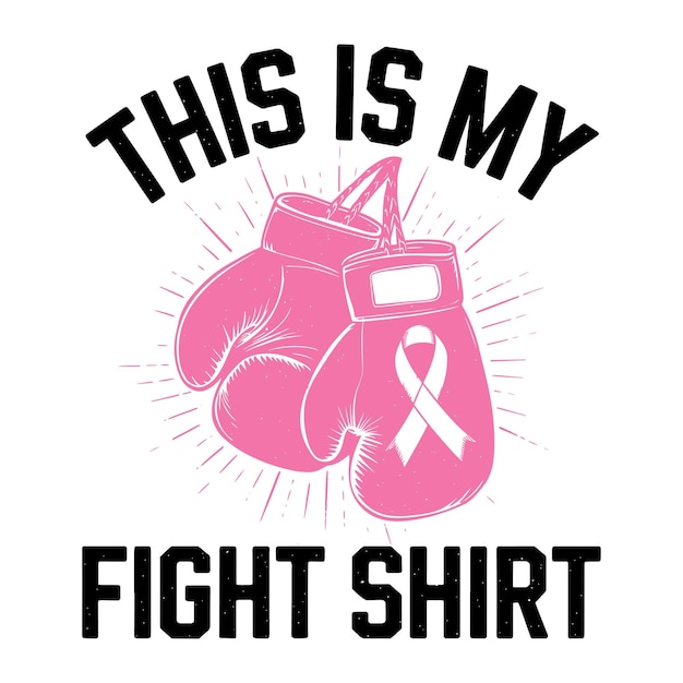 Breast cancer awareness tshirt design Gift Tshirt for women