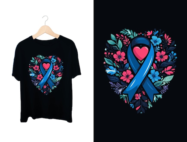 Breast Cancer Awareness TShirt Design Template