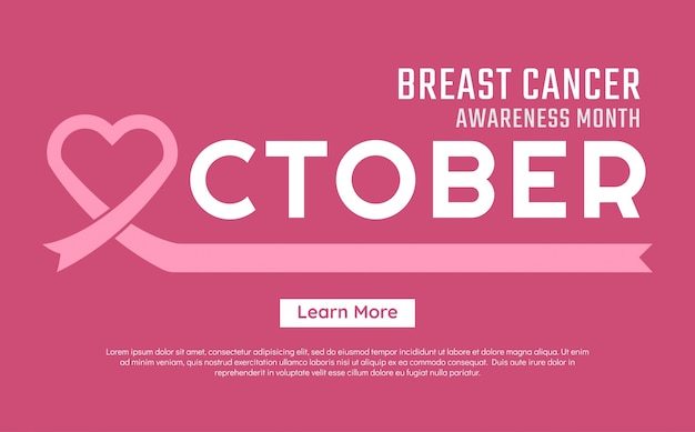 Breast Cancer awareness Vector background