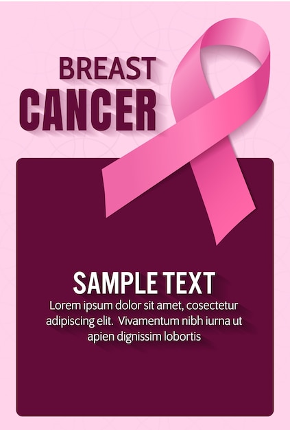 Breast cancer awareness, vector design