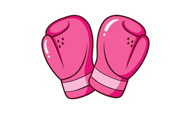 Breast Cancer Pink Boxing Gloves