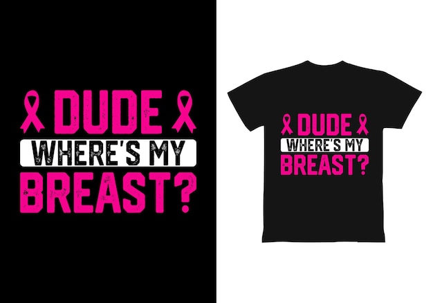 Breast Cancer T Shirt Design