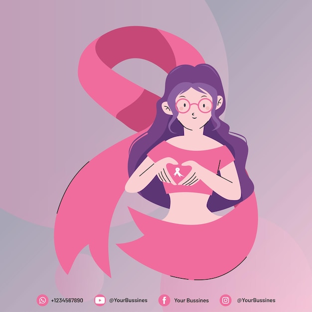 Vector breast cancer