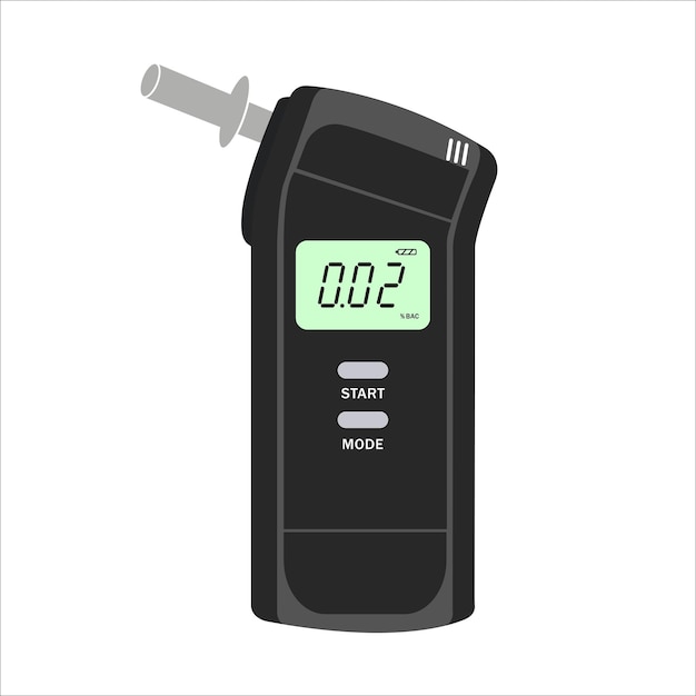 breathalyzer breath alcohol tester analyzer device for estimating blood alcohol content