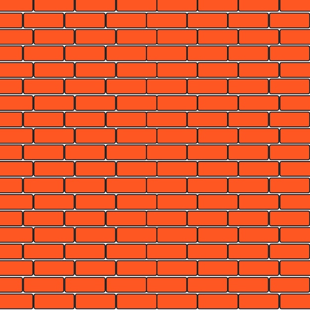 Brick pattern Background brick wall Vector illustration