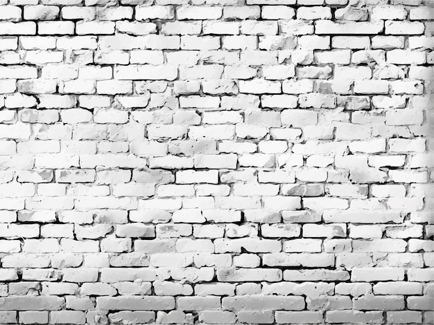 Brick wall background Grunge black texture as brick wall Black and white brick wall background