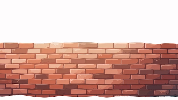 Vector brick wall vector with free space for text wallpaper