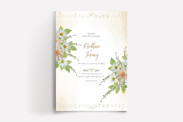 BRIDAL SHOWER WEDDING INVITATION TEMPLATES