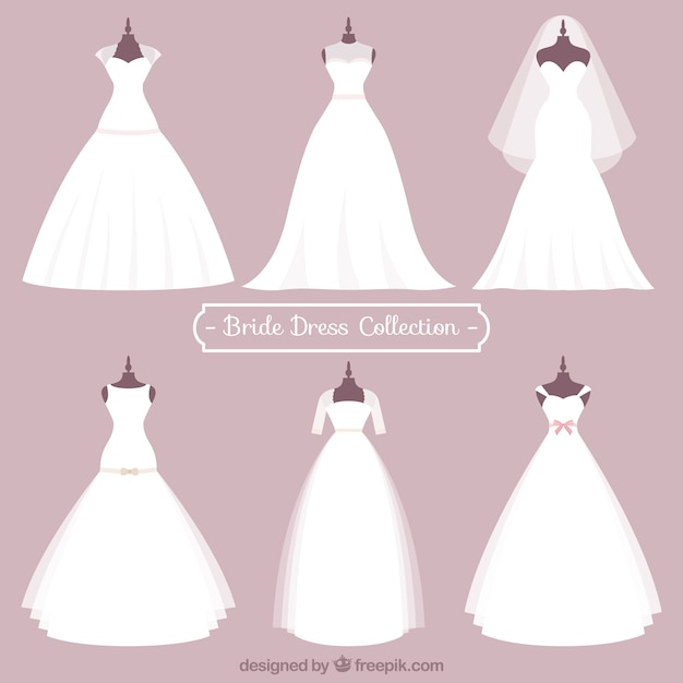 Bride dress collection