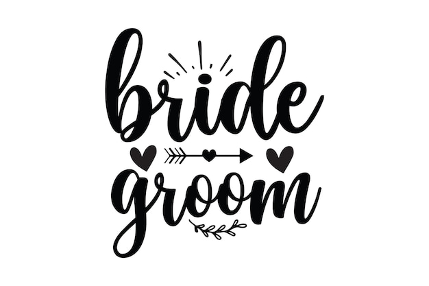 bride groom svg