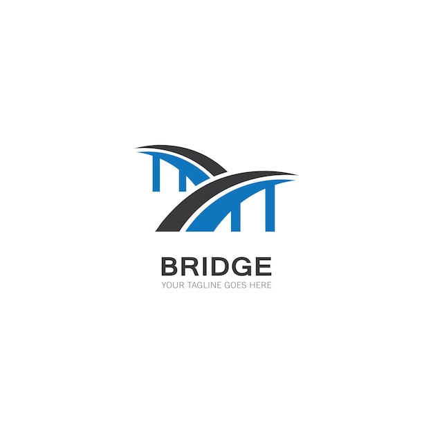 Bridge Logo Template vector icon illustration