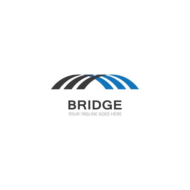 Bridge Logo Template vector icon illustration