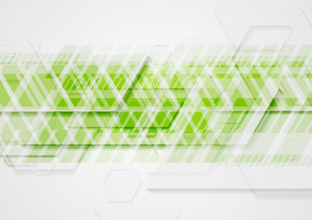 Bright green abstract technology background