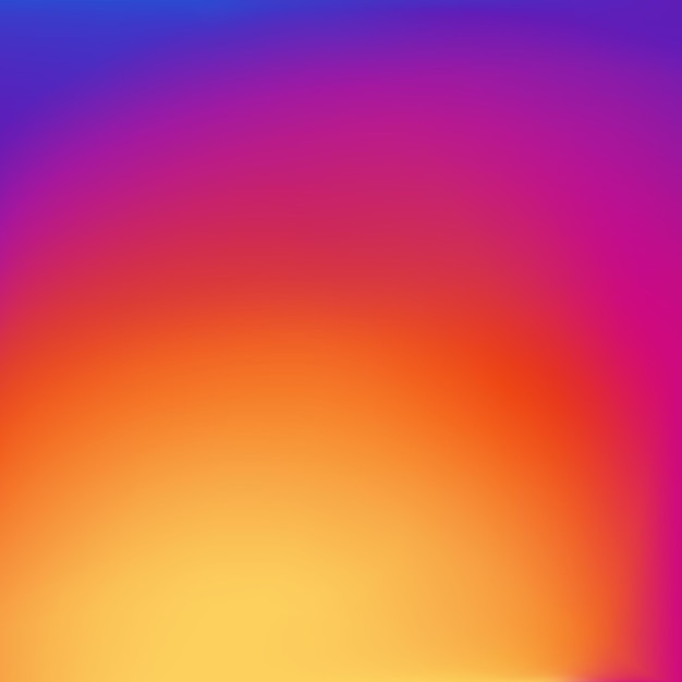 Vector bright high saturation gradient color background