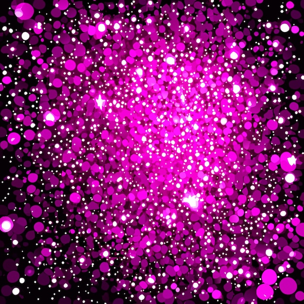 Vector bright pink glitter background vector illustration