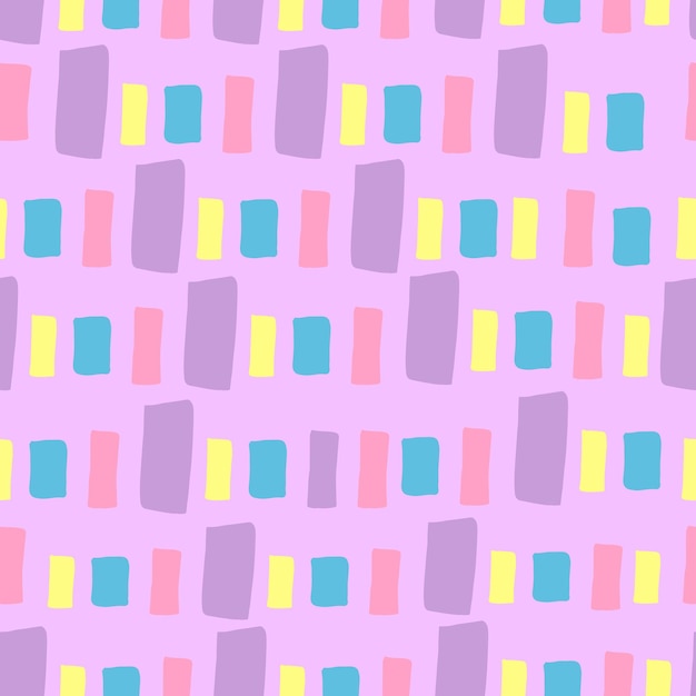 Bright stripes of pastel colorsVector seamless pattern For fabrics paper baby clothes textiles packaging wallpaper backgrounds and postcards