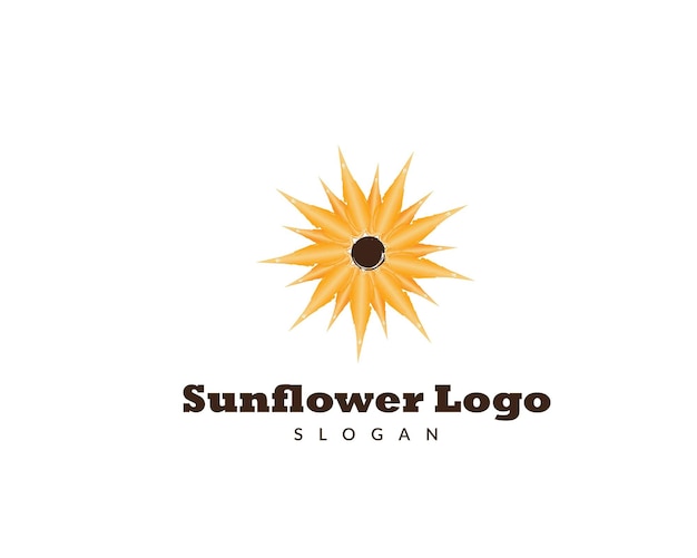 Bright Sunflower Logo for Company