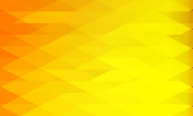 Bright yellow abstract background with gradient Vector geometric pattern