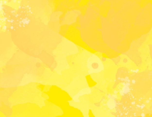 Bright yellow brush splash