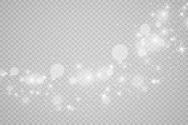 Brilliant gold dust vector shine. Glittering shiny ornaments for background. Vector illustration.