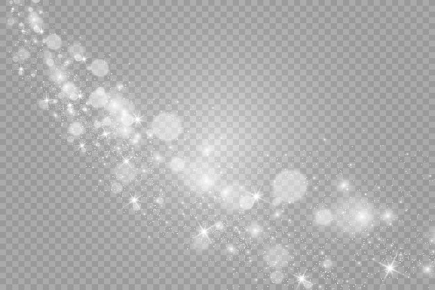 Brilliant gold dust vector shine. Glittering shiny ornaments for background. Vector illustration.