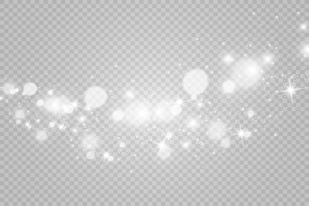 Brilliant gold dust vector shine. Glittering shiny ornaments for background. Vector illustration.